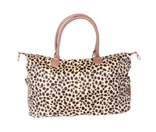 Load image into Gallery viewer, Cheetah Weekender Tote!
