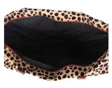Load image into Gallery viewer, Cheetah Weekender Tote!