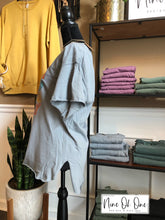 Load image into Gallery viewer, Good Vibes Only Custom Raw Seam Tee!