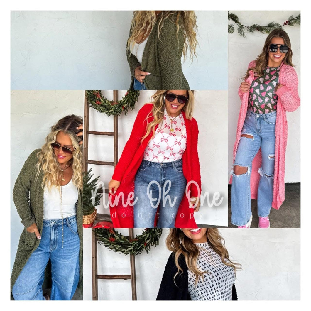 Poppy knit cardigan